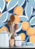 Picture of Talia Light Blue Peel and Stick Wallpaper