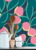 Picture of Talia Navy Peel and Stick Wallpaper