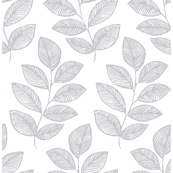 Picture of Sprig Grey Self Adhesive Wallpaper