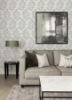 Picture of Sprig Grey Self Adhesive Wallpaper