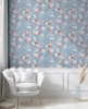 Picture of Lillian Pink Floral Wallpaper