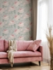 Picture of Rosaline Light Grey Floral Wallpaper