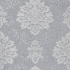 Picture of Harriet Silver Damask Wallpaper