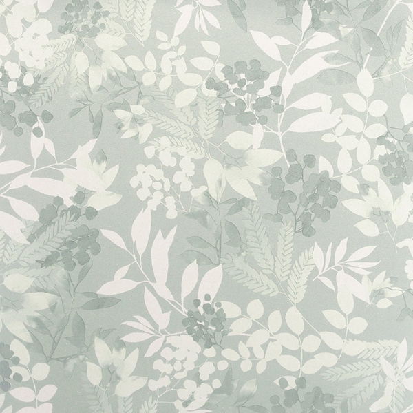 Picture of Wanda Light Green Botanical Wallpaper