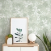 Picture of Wanda Light Green Botanical Wallpaper