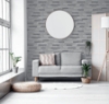 Picture of Mortimer Grey Brick Wallpaper