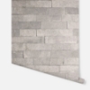 Picture of Mortimer Taupe Brick Wallpaper