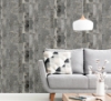 Picture of Kintsugi Black Geometric Wallpaper