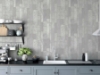 Picture of Kintsugi Silver Geometric Wallpaper