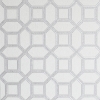 Picture of Marjorie Silver Trellis Wallpaper