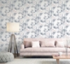 Picture of Arisu Grey Birds and Bamboo Wallpaper