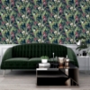 Picture of Rudy Navy Pretty Polly Wallpaper