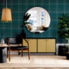 Picture of Earl Dark Green Tartan Wallpaper