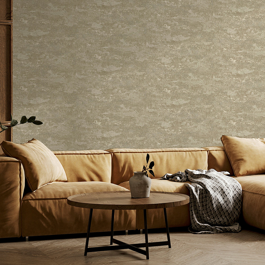 AH297603 - Mercer Neutral Patina Wallpaper - by Arthouse