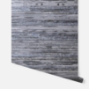 Picture of Philomena Denim Striated Wallpaper