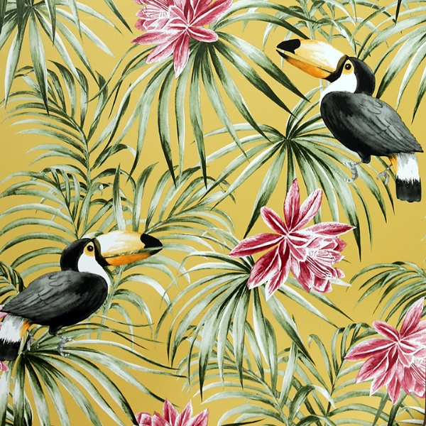 Picture of Emmeline Yellow Toucan Wallpaper