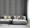 Picture of Ephraim Charcoal Radiance Plain Wallpaper