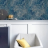 Picture of Gideon Dark Blue Distressed Wallpaper