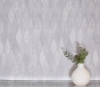 Picture of Mattais Silver Ogee Wallpaper