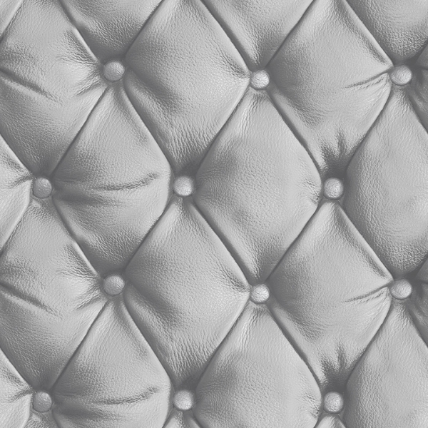 Picture of Ella Silver Tufted Wallpaper