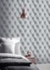 Picture of Ella Silver Tufted Wallpaper