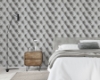 Picture of Ella Silver Tufted Wallpaper