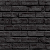 Picture of Abner Black Brick Wallpaper