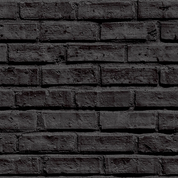 Picture of Abner Black Brick Wallpaper