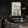 Picture of Abner Black Brick Wallpaper