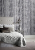 Picture of Frosted Silver Winter Grove Wallpaper