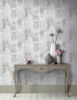 Picture of Chou Light Grey Inspirational Wallpaper