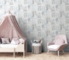 Picture of Chou Light Grey Inspirational Wallpaper