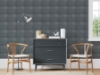 Picture of Randall Dark Grey Geometric Wallpaper