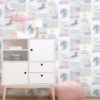 Picture of Amalthea Pastel Unicorn Wallpaper