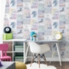 Picture of Amalthea Pastel Unicorn Wallpaper