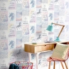 Picture of Amalthea Pastel Unicorn Wallpaper