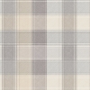 Picture of Geraldine Grey Plaid Wallpaper