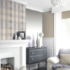 Picture of Geraldine Grey Plaid Wallpaper