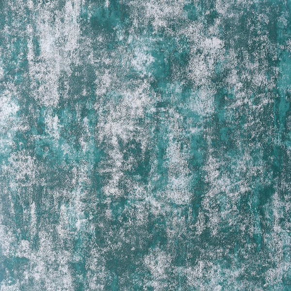 Picture of Velour Teal Distressed Wallpaper