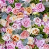 Picture of Deirdre Pink Floral Wallpaper