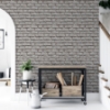 Picture of Horace Neutral Brick Wallpaper