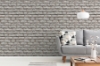 Picture of Horace Neutral Brick Wallpaper