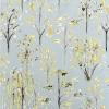 Picture of Mayumi Yellow Birch Grove Wallpaper