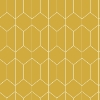 Picture of Orson Yellow Trellis Wallpaper