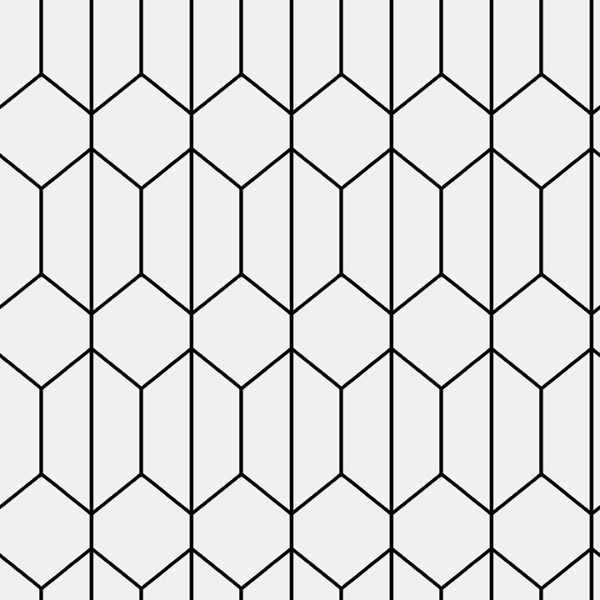 Picture of Orson White Trellis Wallpaper