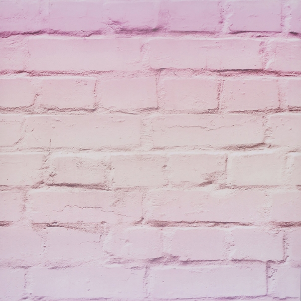 Picture of Winifred Pink Ombre Brick Wallpaper