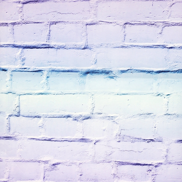 Picture of Winifred Lavender Ombre Brick Wallpaper