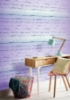 Picture of Winifred Lavender Ombre Brick Wallpaper