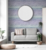 Picture of Winifred Lavender Ombre Brick Wallpaper