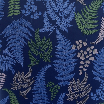 Picture of Jerome Blue Botanical Wallpaper